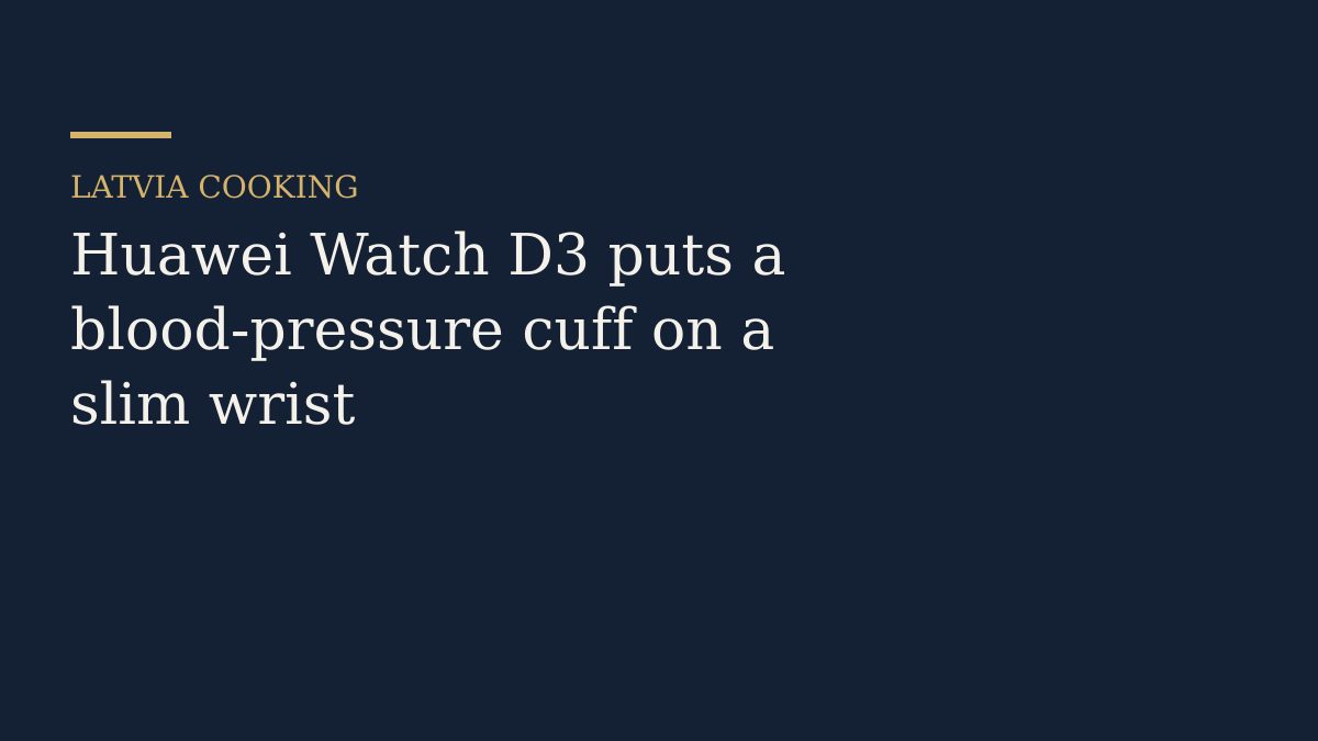 A slim square smartwatch on a wrist next to a small blood-pressure cuff